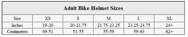 helmet-size-chart